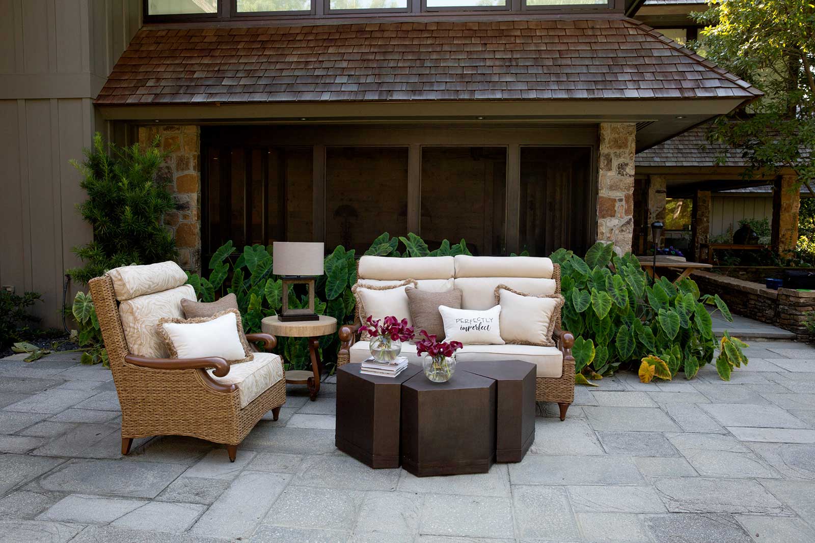 All-Weather Wicker Patio Seating