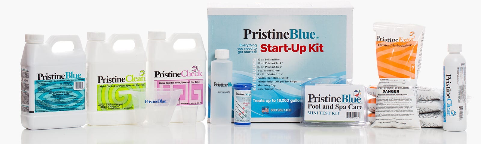 pristine blue product