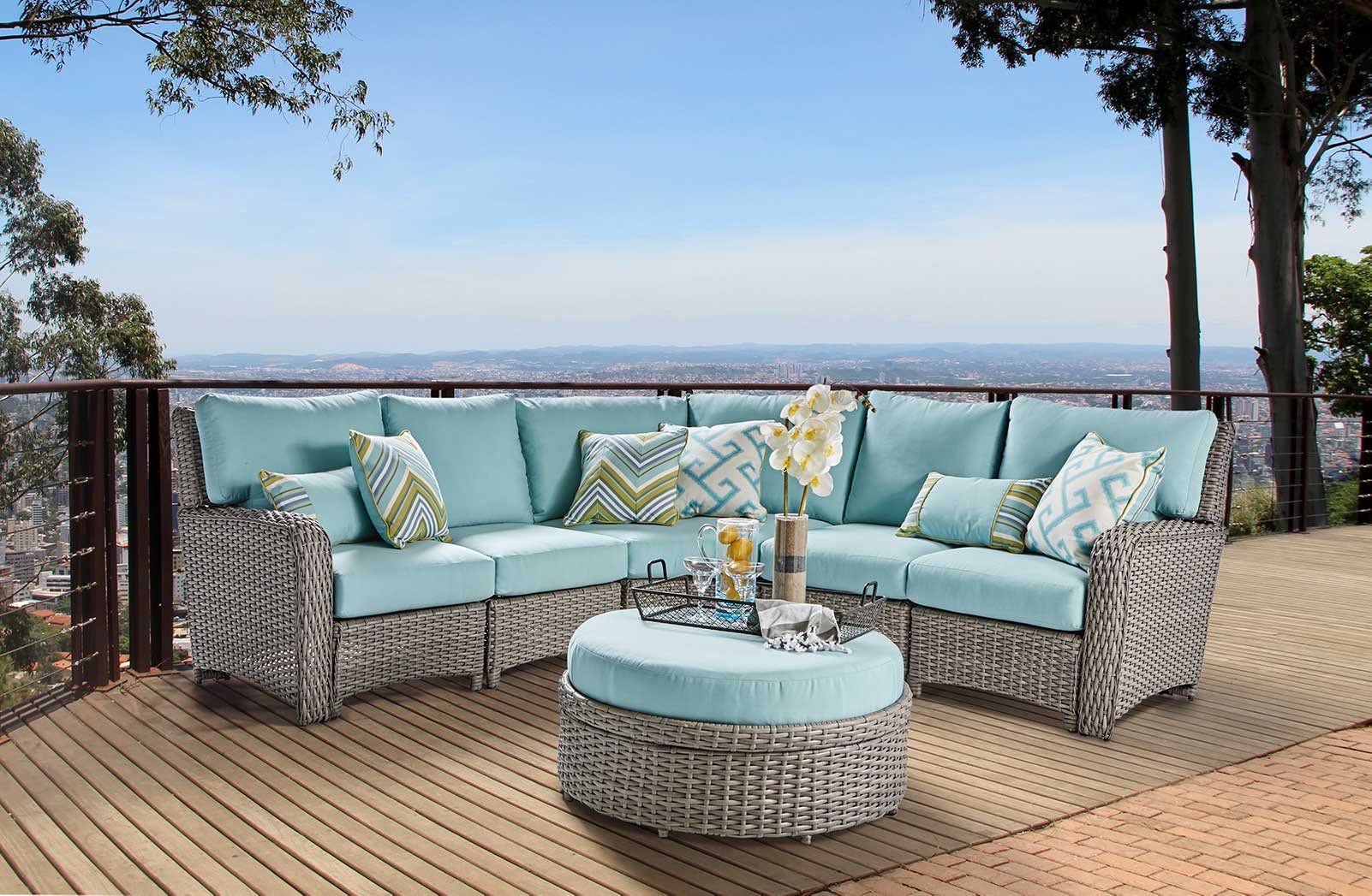 All-Weather Wicker Patio Seating