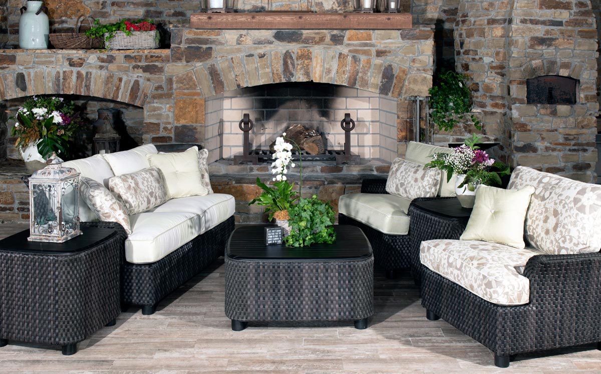 All-Weather Wicker Patio Seating