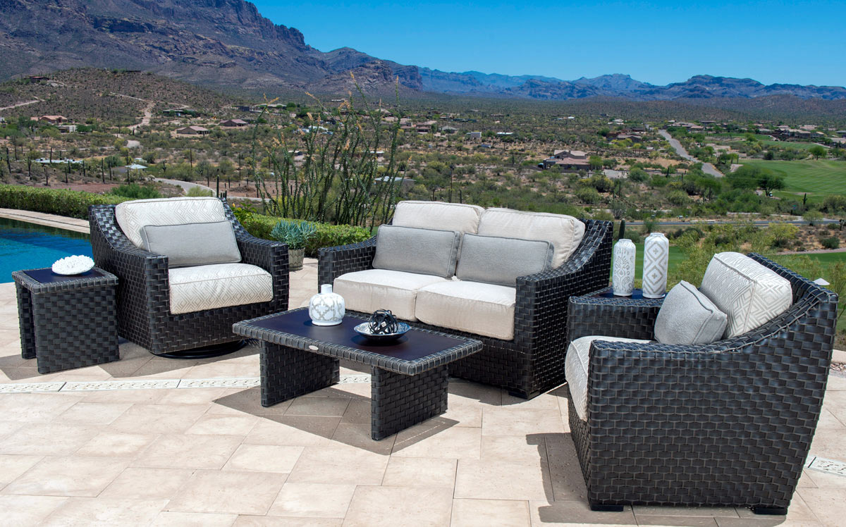 All-Weather Wicker Patio Seating