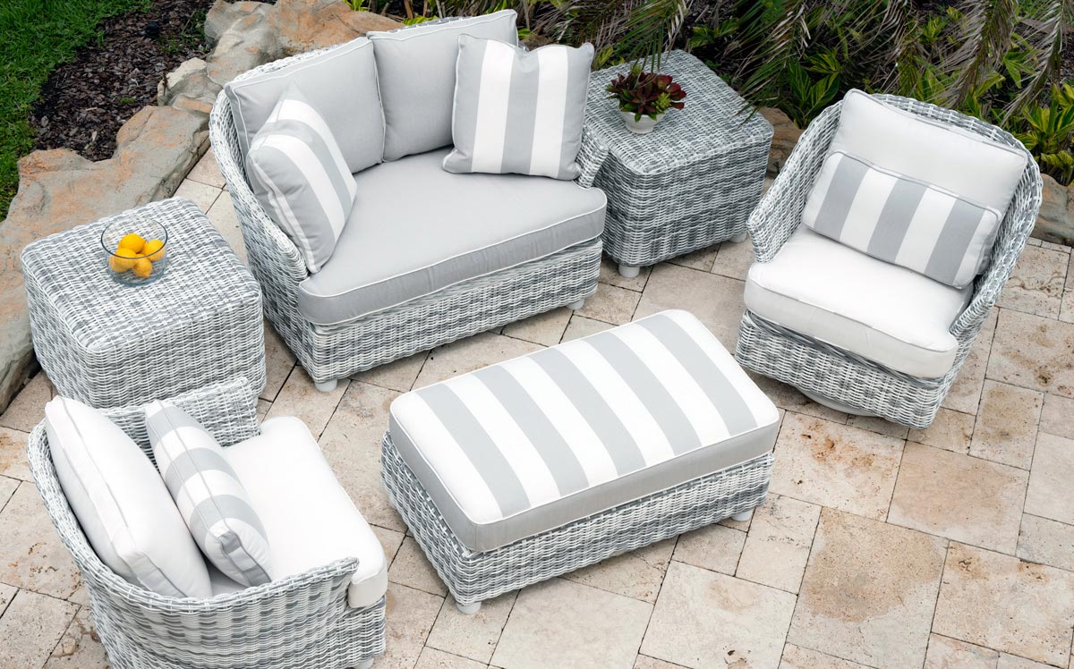 All-Weather Wicker Patio Seating